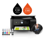Imprimante Multifonction couleur Epson ECOTANK L3160 / Wi-Fi – Image 2