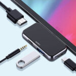 Adaptateur WIWU Alpha 4 en 1 Hub USB-C T5 Pro