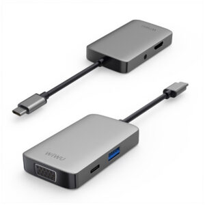 Adaptateur USB C Alpha 5 en 1 A513HVP