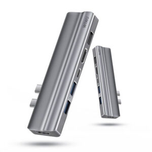 Adaptateur Wiwu Alpha 8 In1 USB-C Hub T9