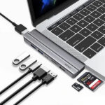 Adaptateur Wiwu Alpha 8 In1 USB-C Hub T9 – Image 2