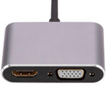 Convertisseur USB 3.1 type C vers VGA et HDMI pour MacBook Pro/iPad Pro/Air, Dell XPS 13/15, Surface Pro, Galaxy S20 – Image 2