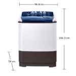 Lave-linge LG  à chargement par le haut (16/10 kg) TT16WAPG (Semi-automatique) – Image 2