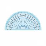 Rapporteurs d'Angle, ensemble de 24 couleurs variées