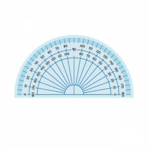 Rapporteurs d'Angle, ensemble de 24 couleurs variées