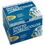 Craie Blanche Lisse Ronde Sans Poussière Blanc (Boîte De 100) – Image 2