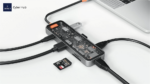 Adaptateur Wiwu HUB USB-C 8 en 1 CB008 – Image 2