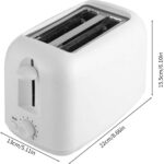 Grille-pain à deux tranches BH-030 – Image 4
