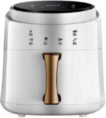 Friteuse à air électrique JD689B, 220V-1400V, 8L