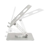 Support d’ordinateur pliable portable, réglable à 180°, avec rotation à 360 degrés, compatible avec les PC de 11 à 17pouces – Image 4