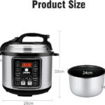 Autocuiseur électrique Silver Crest 8 litres CFXB80