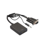 Adaptateur VGA Vers HDMI Avec Câble Audio