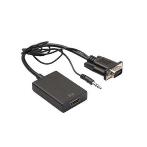 Adaptateur VGA Vers HDMI Avec Câble Audio