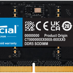 Barrette Mémoire Crucial 32 Go DDR5-5600
