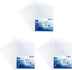 Intercalaire Transparent A4 100 pièces Pochettes lisse – Image 3