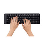 Clavier et souris sans fil Logitech MK220 Français Noir AZERTY – Image 2