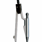 Compas en fer original