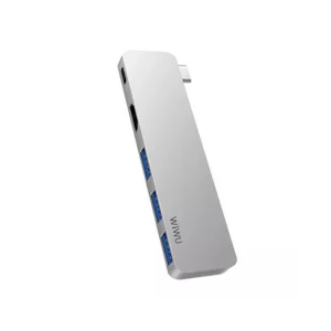 Adaptateur Wiwu Alpha T6 Pro Type-C Hub 5 en 1