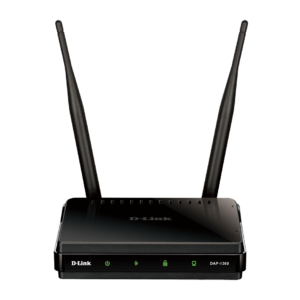 Répétiteur wifi D-Link DAP-1360 300 Mbps 2.4 GHz avec 2 antennes fixes omnidirectionnelles